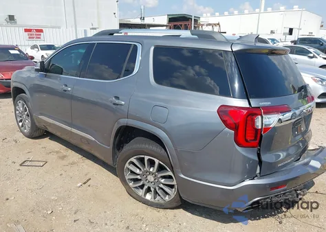 2020 GMC Acadia Fwd Denali из США, поврежденный, VIN 1GKKNPLS3LZ234153